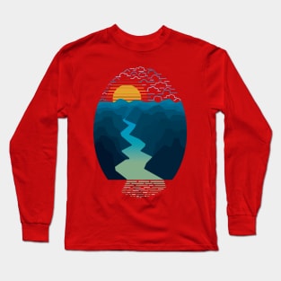 The beauty of the canyon in the morning Long Sleeve T-Shirt